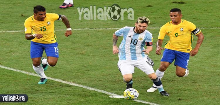 ميسي الارجنتين البرازيل ميسي الارجنتين البرازيل